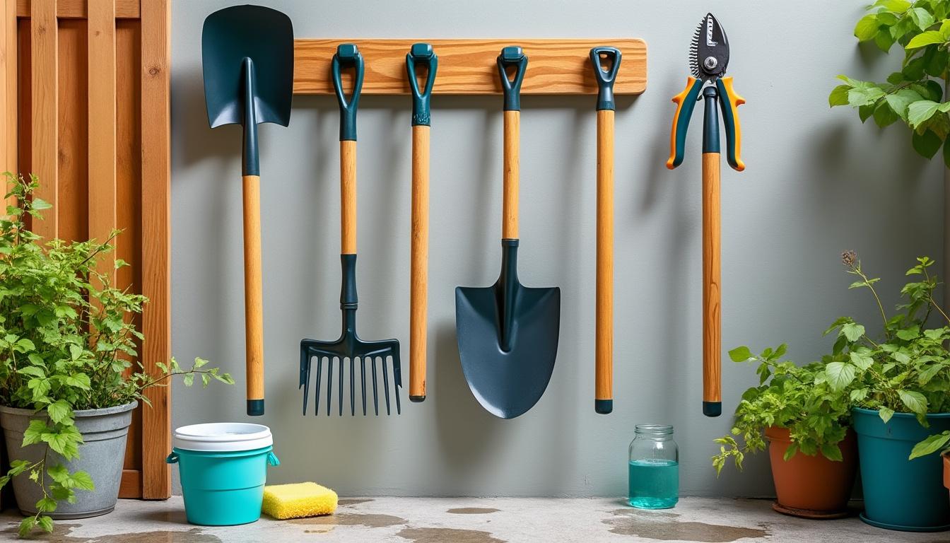 découvrez des astuces pratiques pour organiser efficacement le rangement de vos outils de jardin et gagner en espace et en accessibilité.