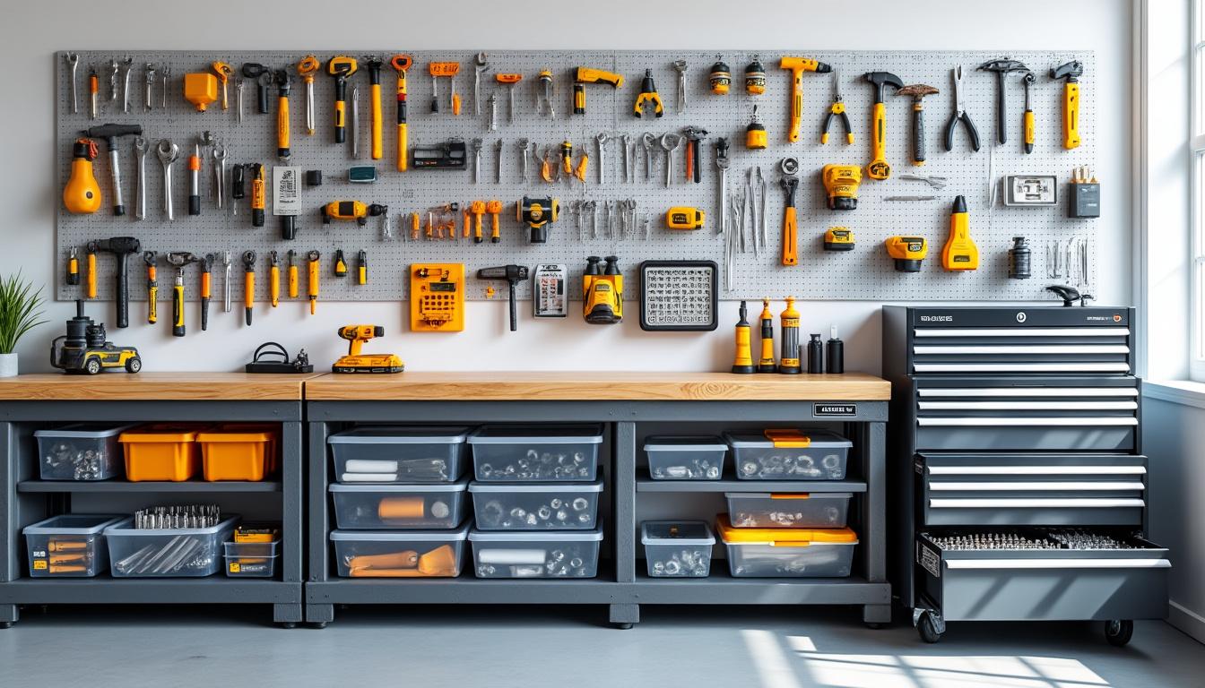 découvrez des conseils pratiques pour organiser efficacement vos rangements d'outils et optimiser votre espace de travail.