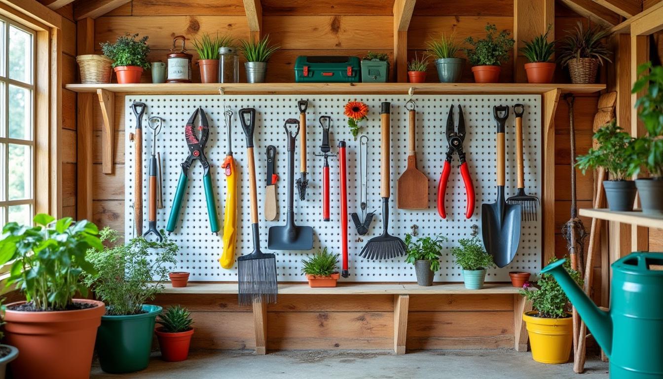 découvrez des astuces pratiques pour organiser efficacement vos outils de jardin et optimiser leur rangement, afin de gagner du temps et préserver leur état.