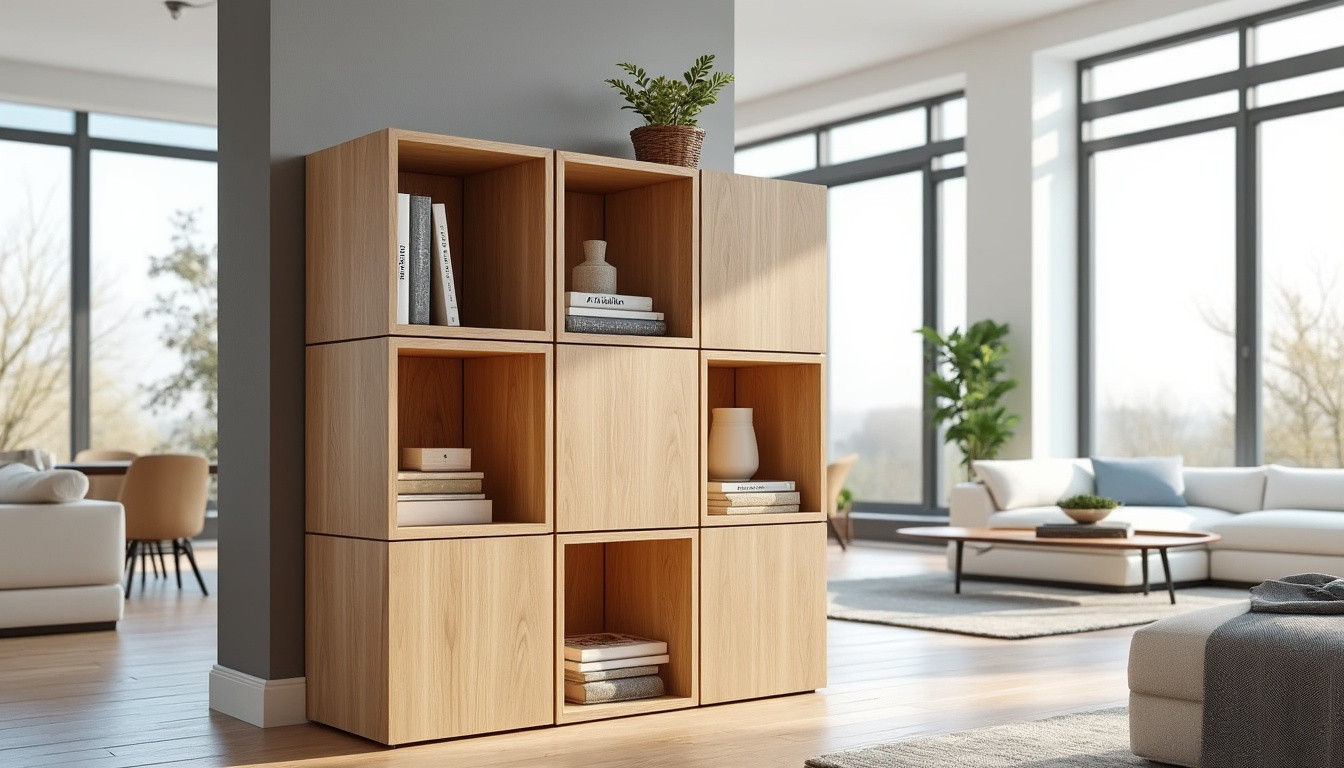 découvrez des astuces pratiques pour organiser efficacement votre espace avec des cubes de rangement en bois, alliant style et fonctionnalité.