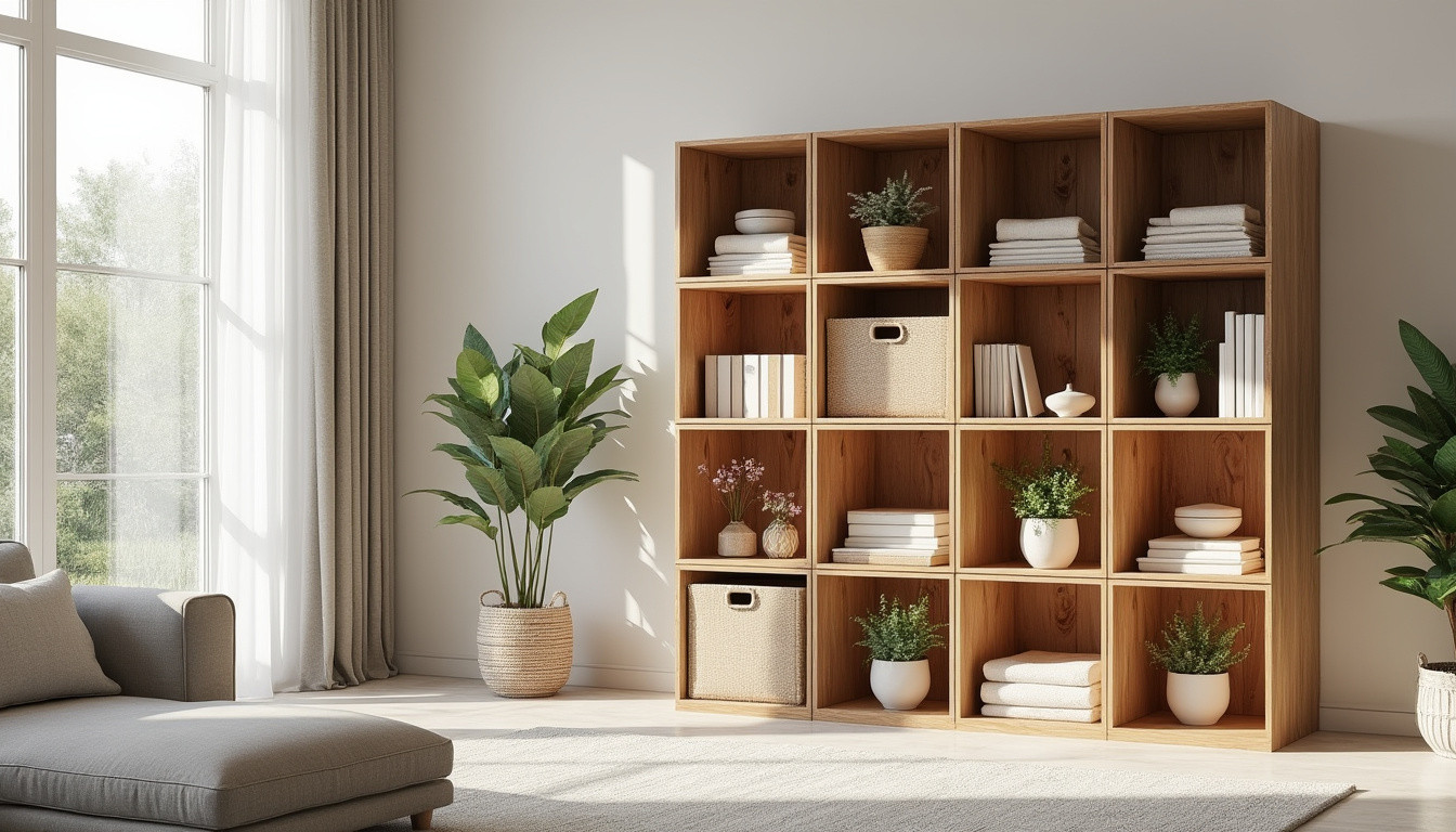 découvrez des astuces pratiques pour organiser efficacement votre espace avec des cubes de rangement en bois, alliant style et fonctionnalité.