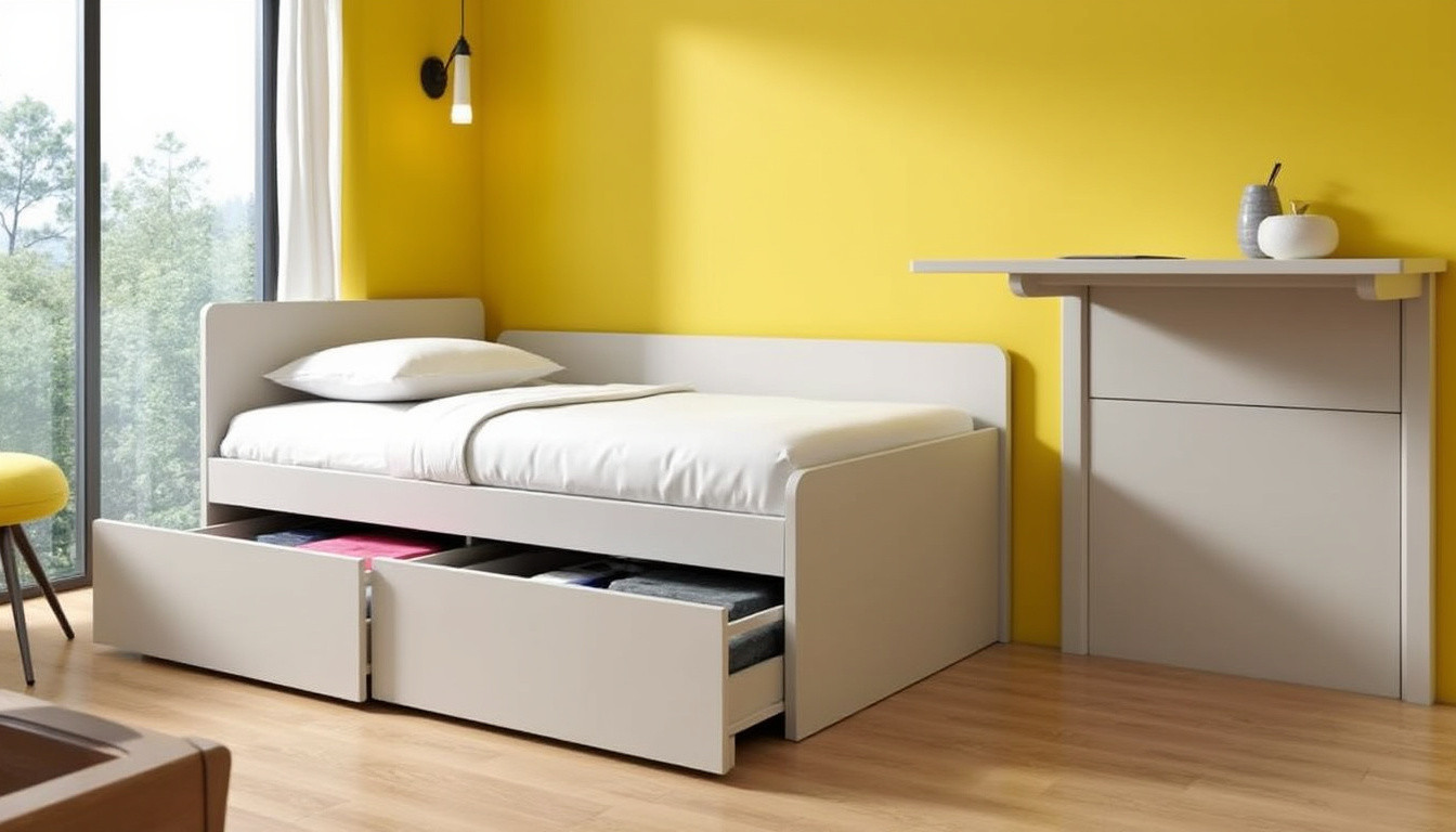 découvrez nos conseils pour choisir un lit 1 place avec rangement et optimiser l’espace dans une petite chambre. astuces pratiques pour gagner de la place et organiser votre intérieur.