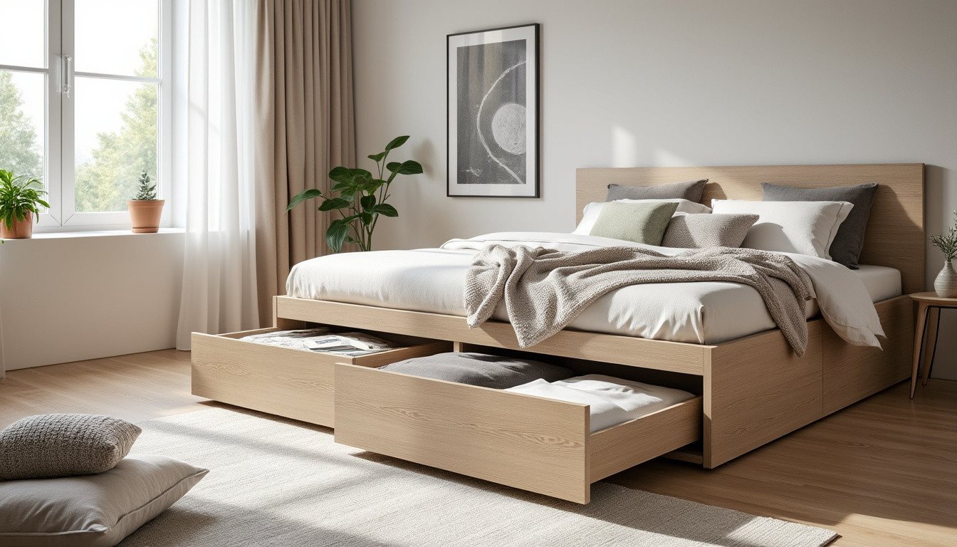 découvrez notre lit avec rangement 120x190, la solution idéale pour optimiser facilement l'espace de votre chambre tout en alliant confort et praticité.