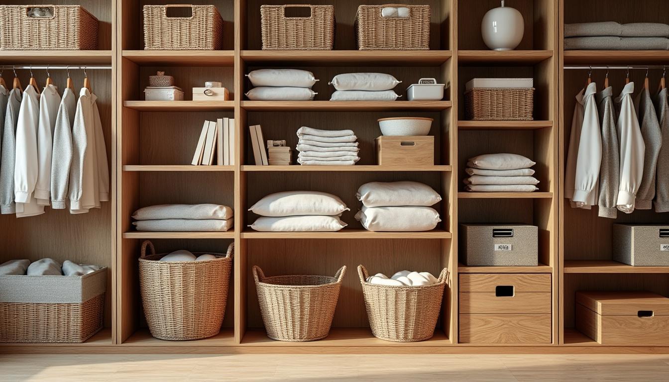 découvrez des astuces pratiques pour organiser votre espace avec des solutions de rangement en bois, alliant esthétisme et fonctionnalité.