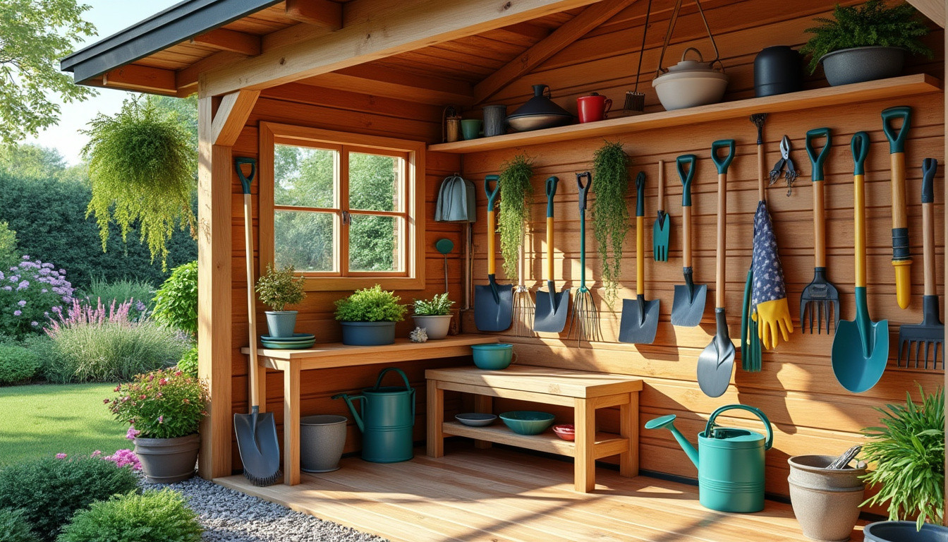 découvrez des conseils pratiques pour organiser efficacement le rangement de vos outils de jardin et optimiser votre espace de travail extérieur.
