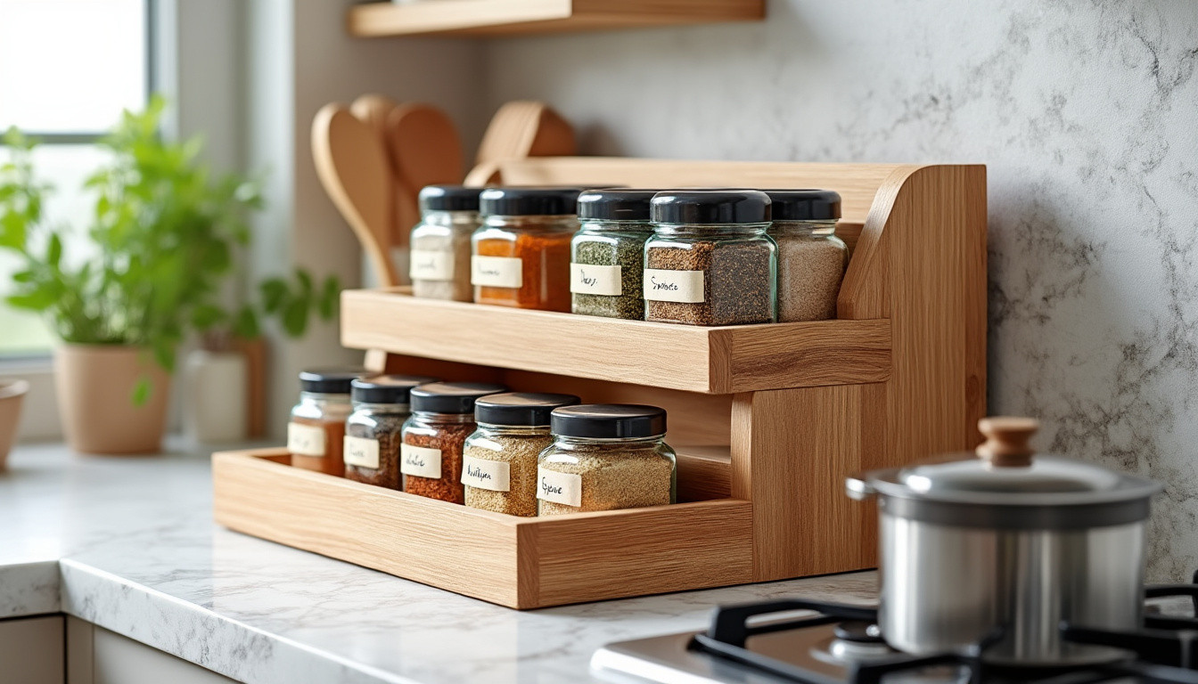 découvrez nos conseils pratiques pour organiser efficacement votre rangement d'épices, gagner de la place et trouver rapidement vos aromates préférés.