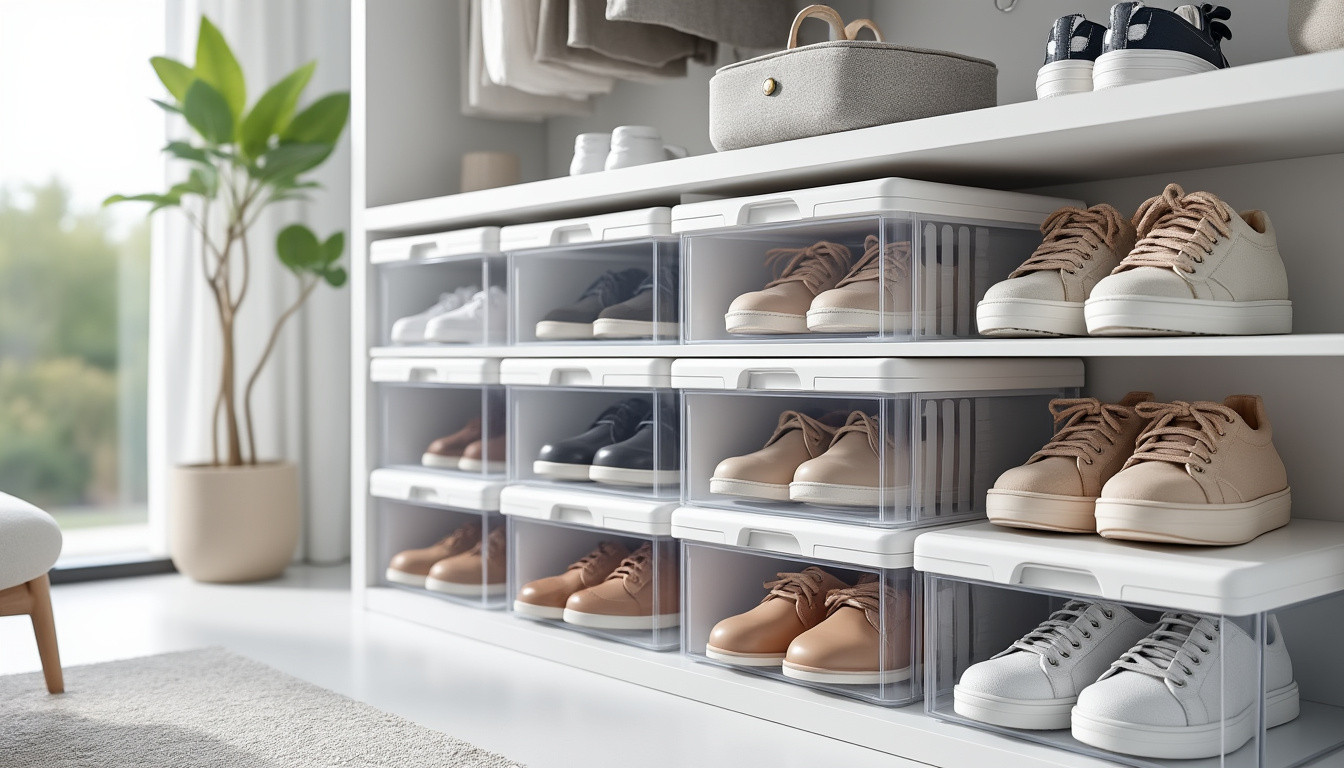 découvrez des astuces pratiques pour organiser votre rangement chaussures blanc et optimiser l'espace dans votre intérieur.