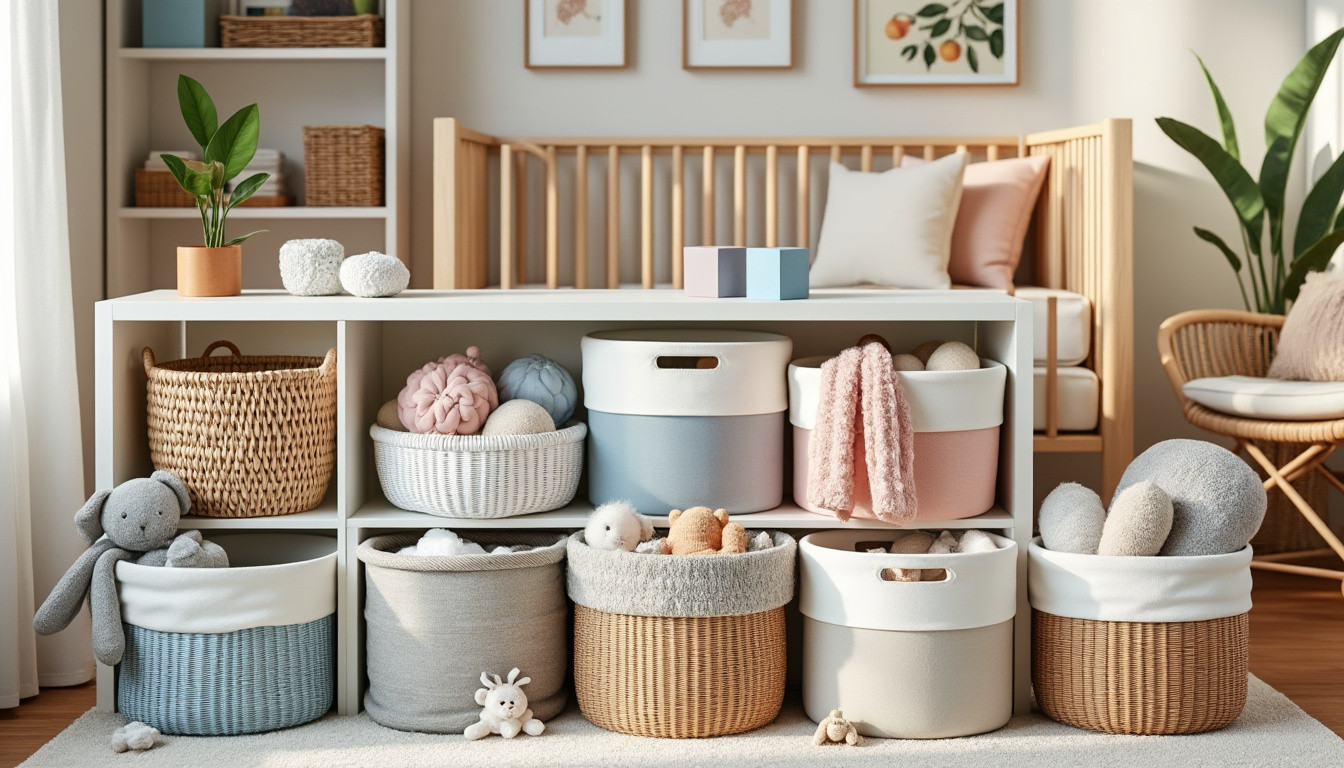 découvrez comment choisir le panier de rangement idéal pour bébé afin de garder sa chambre bien organisée et pratique au quotidien.